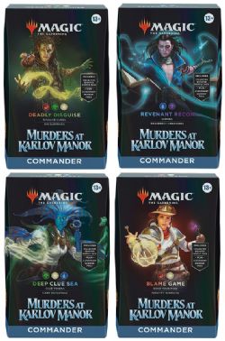 ASST CARTE MAGIC OF GATHERING - MURDERS AT KARLOV MANOR COMMANDER